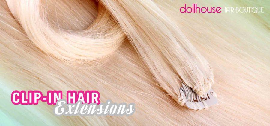 Clip-in hair extensions